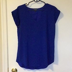 EXPRESS v neck blouse sz M